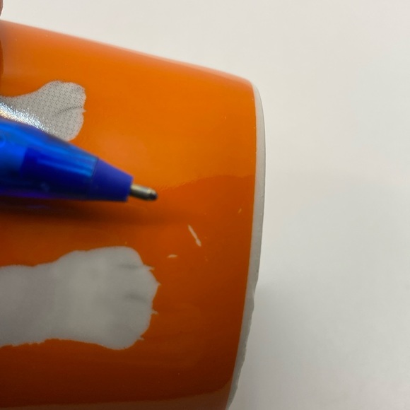 Maxwell & Williams Christopher Vine Paws Dog Puppy Mug Cup Orange - Picture 11 of 11